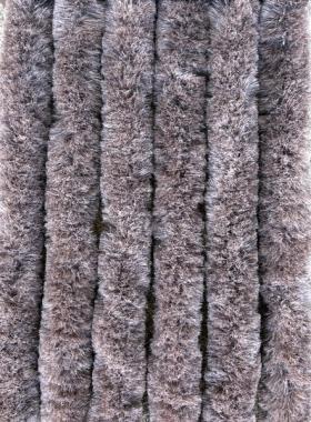 Flauschvorh.100x200 braun