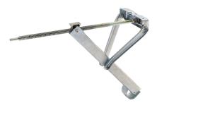 AL-KO push-in supports normal 800 kg, installation dimension 505