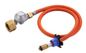 HP regulator for operating HP device on gas cylinder