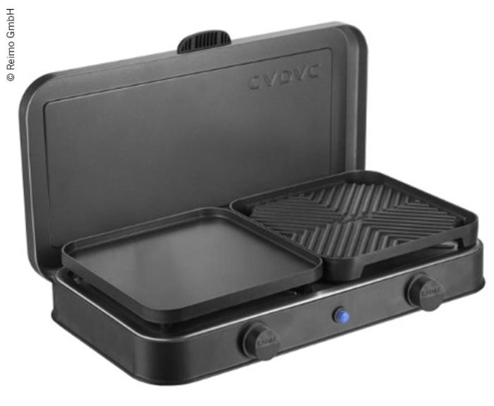 2-Cook Pro Deluxe 2-brænderovn / grill 50mbar, piezo, 2 gitter