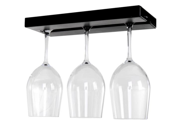 Holder til stemware - sort