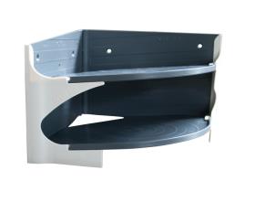 Purvario pladeholder H15xW23.5xD23.5cm, forhindrer skrammel af opvask