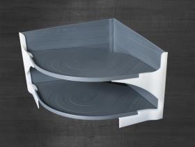 Purvario Plate Holder, Plate Rack H15xW23,5xD23,5 cm