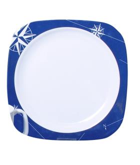 Melamine plate set (Ø 22,5cm) Polarstern, 2 pieces