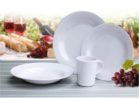 Melamine Tableware, Set MONACO Camp4, For 4 People/16 Parts