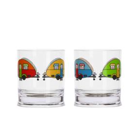 KÆRLIGHED CARAVANNING glas sæt 2 stk, 380ml, SAN