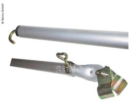 Ridge pole steel 1,2 - 2,05m, two-part, Ø22x19mm