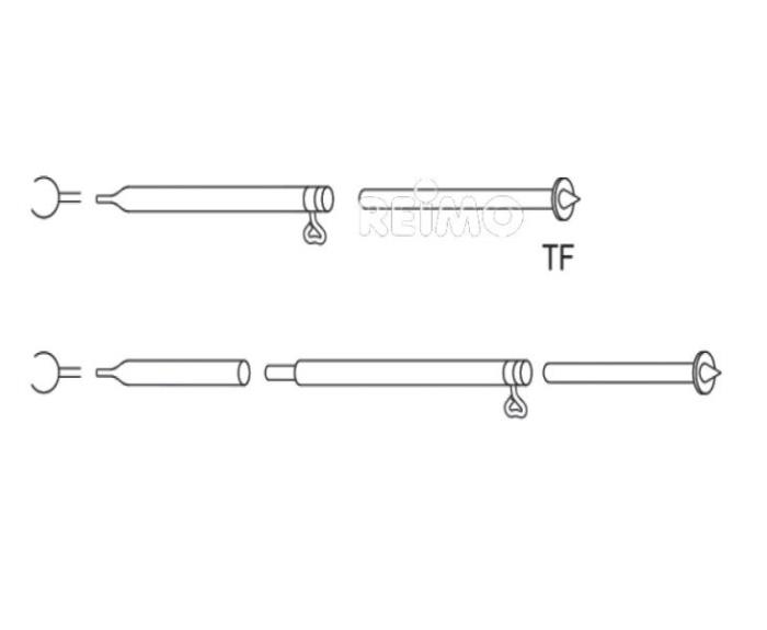 Storm Rod Alu, 3 stk