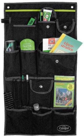 Utensilo Tessa Grande, black/lime eyelets and piping attachment