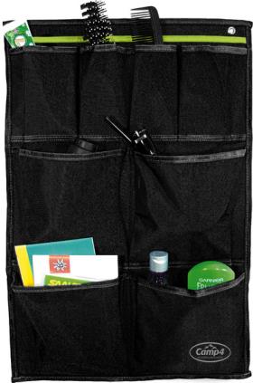 Utensilo Tessa Maxi, eyelets and piping attachment, black/lime