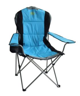 Folding Camping Chair, TobagoLite Camp4, turquoise/black