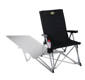 Folding Camping Chair, LA PALMA Camp4, black
