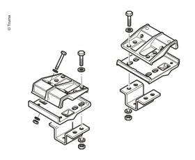 BWP-Standard frame set EM/CM Euro Mover II, frame height min.185mm
