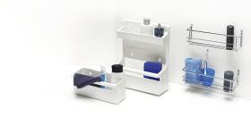 Universal rack L in white
