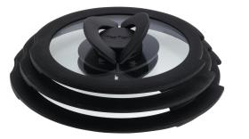 Tefal glass lid set, 3 pcs., Ø16,18 + 20 cm