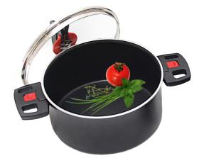 Saucepan Exclusive 24cm sort uden låg