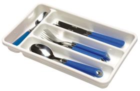 Cutlery tray L white