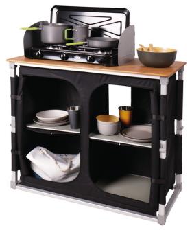 Camping Kitchen, BAMBOO QUICK, Camp4, incl. Bag