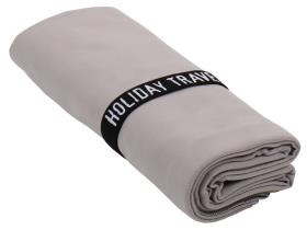 Microfibre Towel Cannon Beach, 200x80 cm, grey