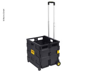 Transport trolley for gas cylinders, foldable, Reimo version
