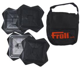Froli support plate set, 4 pieces
