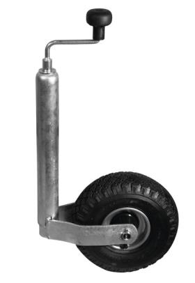 Support wheel, sheet steel, 260x85, 48mm air