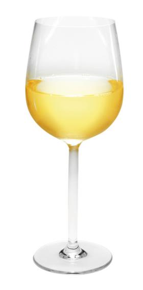 Plastic wine glasses Estella 370ml, SAN, set of 2