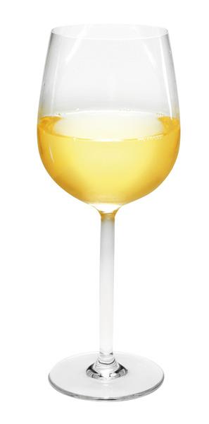 Plast vin glas Estella 370ml, SAN, sæt af 2