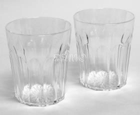 Polycarbonate glasses juice glass 300ml, 2 pieces