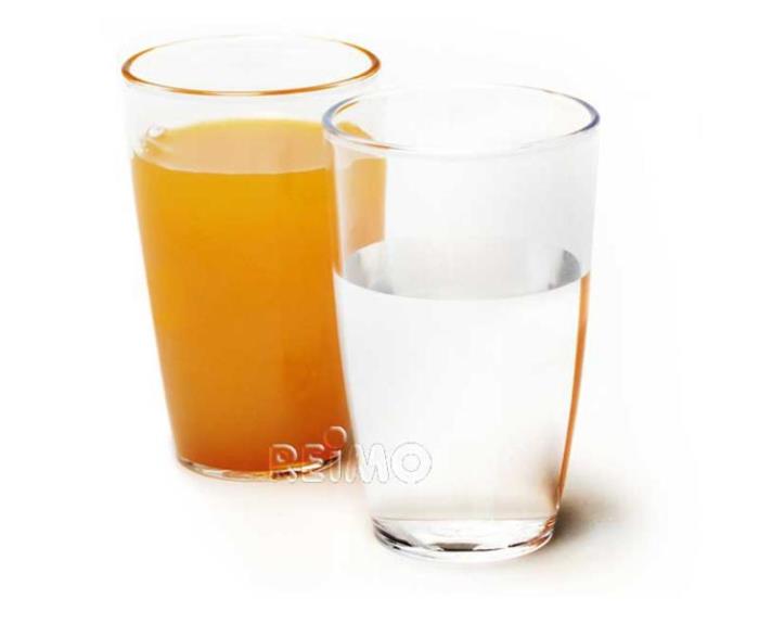 Polycarbonat briller juice 270 ml, 2 stk.