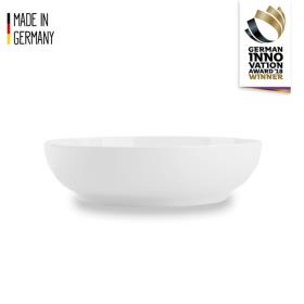 Magnetisk madskål i porcelæn - hvid