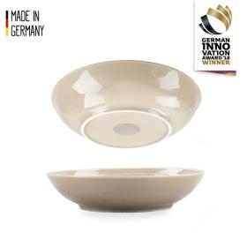 Magnetisk madskål i porcelæn - elfenben