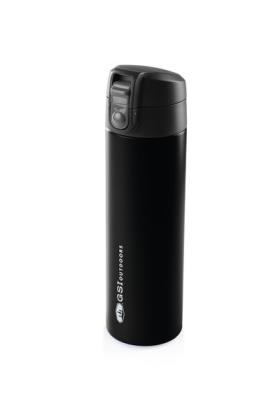 Stainless steel vacuum jug 0.5 litre, black,