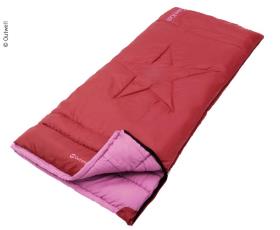 Loft sovepose Cave Kids rød, 150x70cm