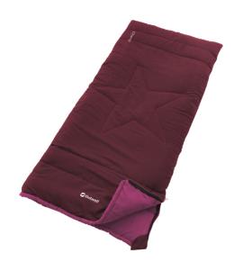 Kids Sleeping Bag CHAMP, Deep Red 150x70 cm