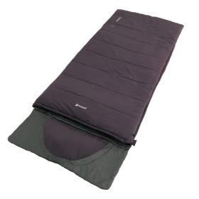 Tæppe sovepose Kontur lilla, højre lynlås 220x85cm
