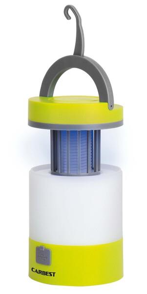 LED-lampe med insektmorder