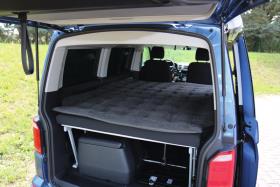 Self Inflating Camping Mattress - EVEN - for VW T4/T5/T6 198x152 grey