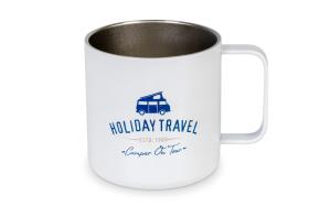 Edelstahl Tasse HOLIDAY