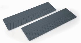Anti-slip mat Grip (2 pieces), grey, 74x22cm