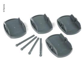 Plates Pro carrying plates 4pcs. Load capacity 650kg/St grey