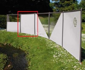 Enlargement part for art. no. 935000 wind protection system Flex