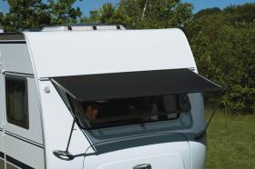 Caravan window awning 190cm, greey or blue