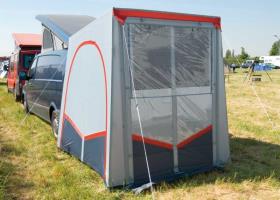 Tuffi - a rear tent for vans/motor homes