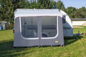 Annex tent VILLA JOURNEY, light grey/dark grey