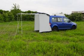 Rear tent VERTIC for Caddy-floor space w135xl135