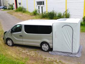 Rear tent Vertic for Toyota Hiace, no poles required
