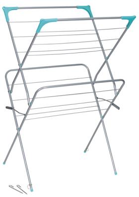 Laundry stand with 2 levels, foldable, approx. 62x50x100cm