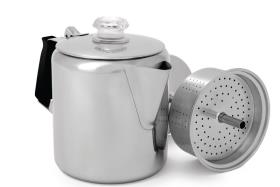 Percolator, 0,9l, 6 cups, stainless steel,