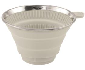 Silicone coffee filter holder, foldable, Ø13cm